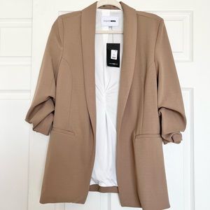 Fashion Nova. The Celine Blazer - Color taupe